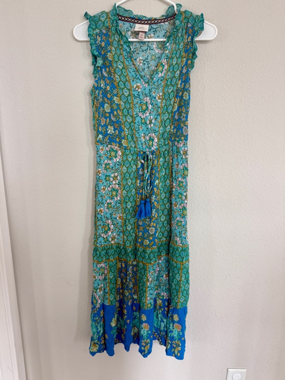 Knox Rose Midi Boho Dress, XS